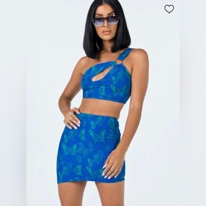 Princess Polly ARIANA SET BLUE / GREEN